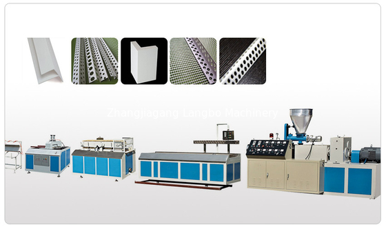 Co Extrusion سفارشی 500kg/H پنجره مشخصات خط اکستروژن