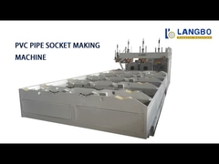 سوکت U و R لوله پی وی سی دستگاه زنگوله 800 میلی متری با موتور و خروجی بالا