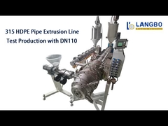 خط تولید اکستروژن لوله پلی اتیلن HDPE ABA 110-315MM