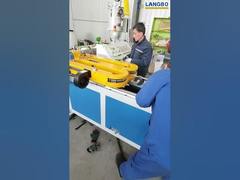 دستگاه اکستروژن لوله موجدار HDPE 16-63 میلی‌متری #لوله_موجدار #اکستروژن_پلاستیک #لوله_hdpe