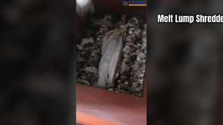 دستگاه خردکن صنعتی با ظرفیت بالا برای بازیافت کاغذ چوب پلاستیک و قوطی فلزی